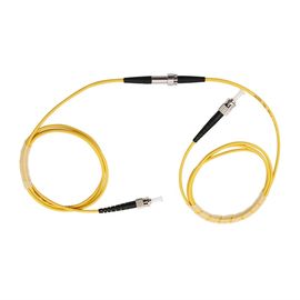 Small Flange Fiber Optic Rotary Joint Ultra Mini Single Channel Installation Diameter 6.8mm
