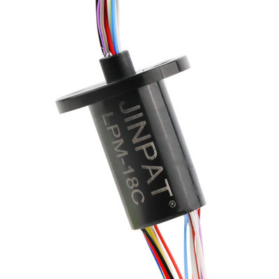 18 Circuits 250 Rpm Capsule Slip Ring with Gold to Gold Contact for Mechanical Arms and Biochemical Analyzers