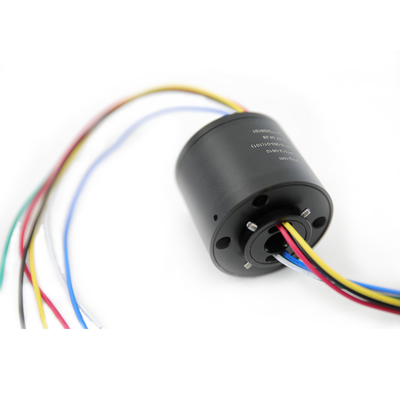 6 सर्किट 10A 240VAC होल स्लिप रिंग ID12.7mm के माध्यम से